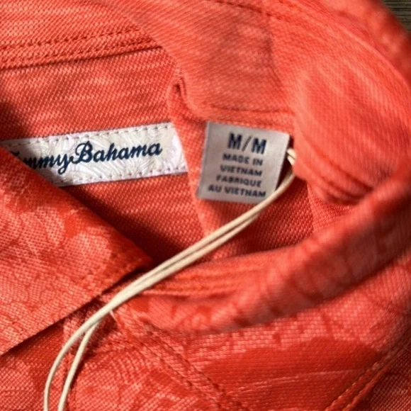 NWT NFL Buffalo Bills shirt orange polo Tommy Bahama size Medium
